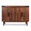 Sideboard aus massivem Holz mit vier Türen und einer Größe von 90 x 45 x 75cm